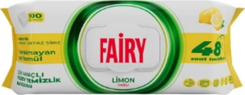 2 Adet Yuzey Tem.Havlusu 100'Lu Limon Yagli 1 Adet