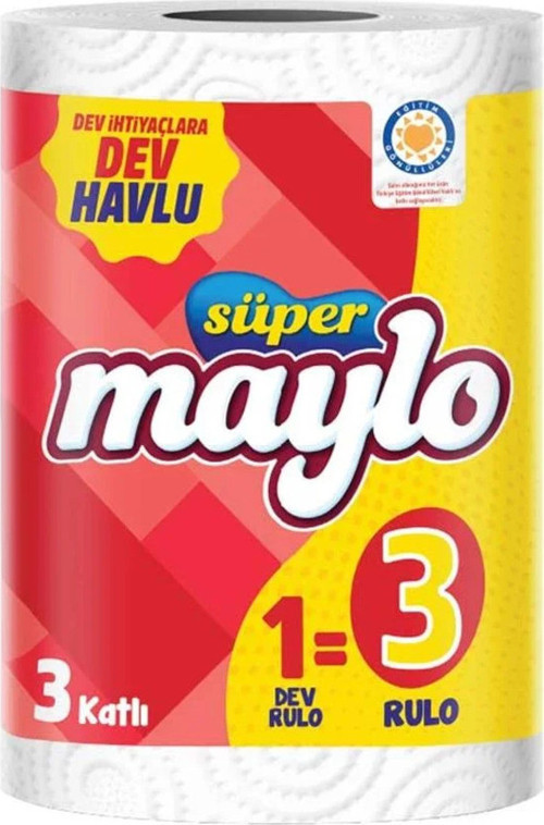 3 Katlı Dev Havlu Tekli