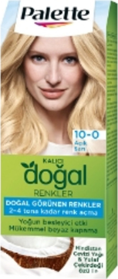 Kalıcı Doğal Açık Sarı 10.0 4 Adet