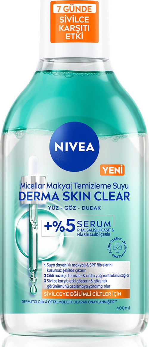 Derma Skin Micellar Makyaj Temizleme Suyu 400 Ml