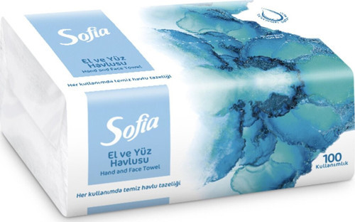 El Ve Yüz Havlusu 100'Lü 2 Adet