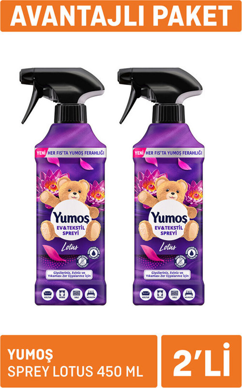 Sprey Lotus 2 X 450 Ml 5 Adet