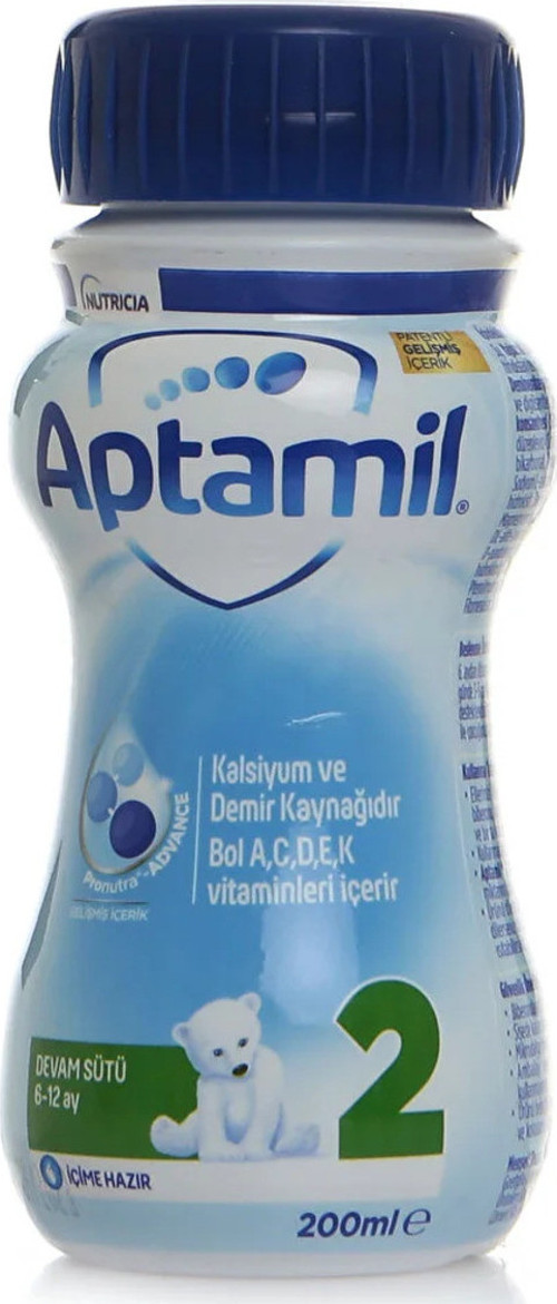 Devam Sütü İçime Hazır (Sıvı) 200 Ml 6-12 Ay 9 Adet