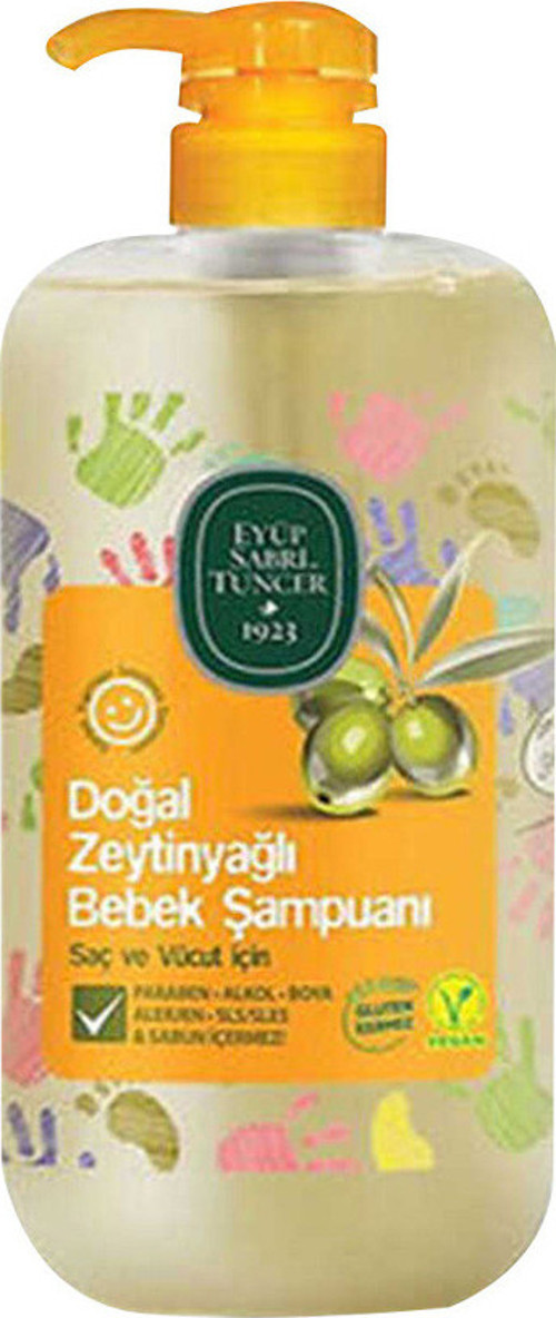 Şampuan Bebek 600Ml Zeytinyağlı 3 Adet
