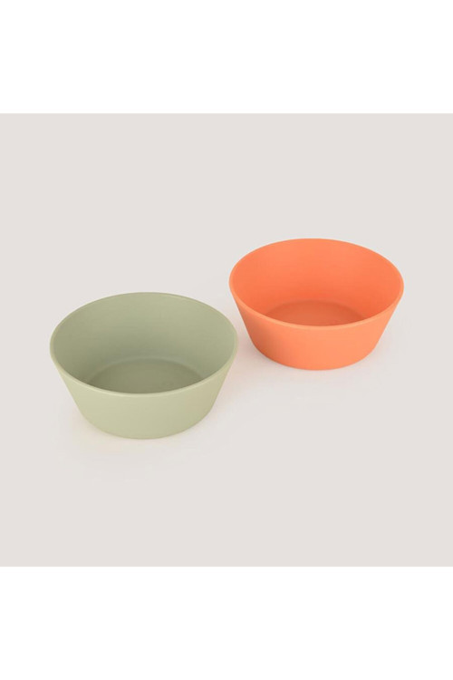 Lc Yuvarlak Kase 2'Li Sage Green - Peach (5 Adet)