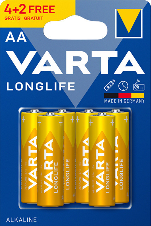 3 Adet Longlife Extra 6'Lı Kalem Pil