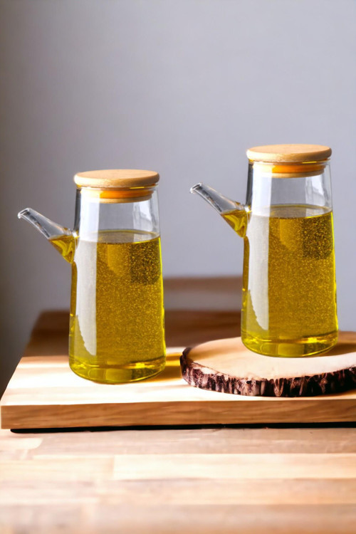 2 li Borosilikat Cam Yağlık Sirkelik 330ml 3826-2