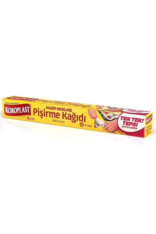 Hazır Kesilmiş Pişirme Kağıdı 16 Lı