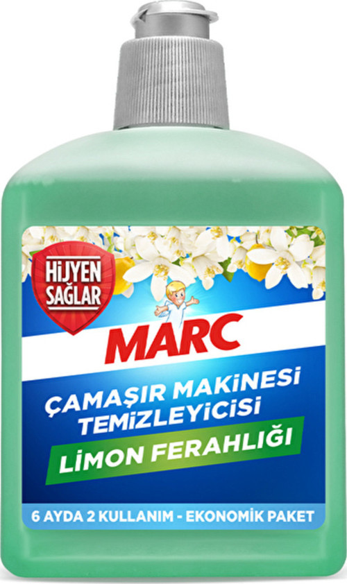 4 Adet Çamaşır Makinesi Temizleyici Limon 500 Ml