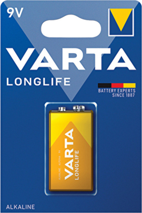 4 Adet Pil Longlife Alkalin 9V