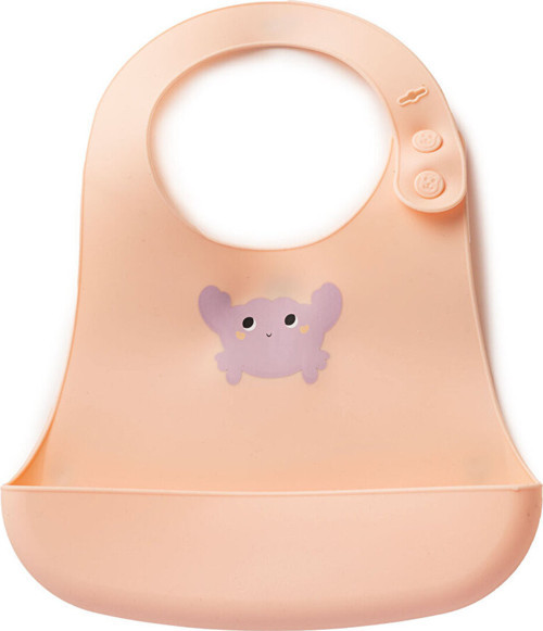 Crabby Silikon Önlük Pinky (3 Adet)