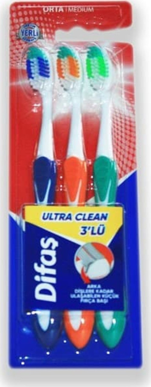 5 Adet Ultra Clean 3Lü Diş Fırçası