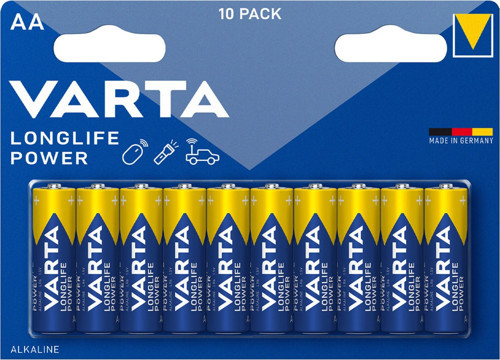 Longlife Power Aa Kalem Pil 10'Lu Paket (Alkalin)