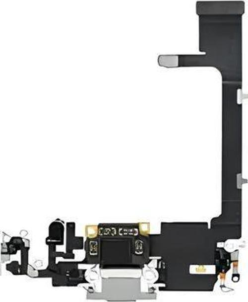 iPhone 11 PRO Şarj Soketi Kulaklık Soketi Full BEYAZ Orijinal