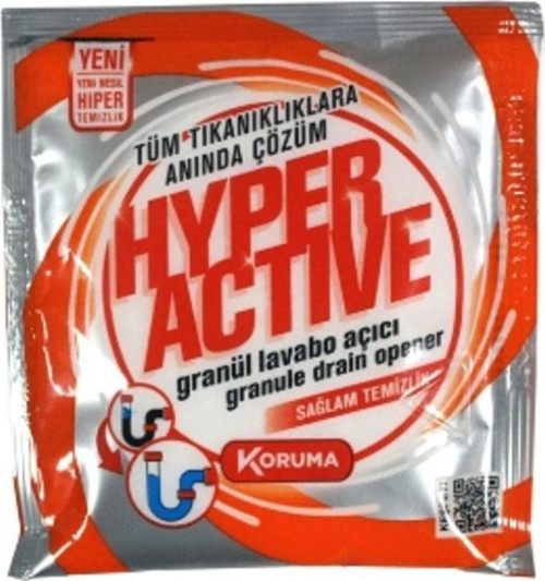 Hyper Active Lavabo Açıcı 3X70 Gr. Granül 3 Adet