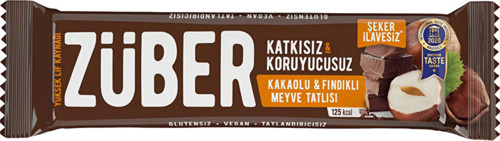 Fındıklı Kakaolu Meyveli Bar 40 Gr (3 Adet)