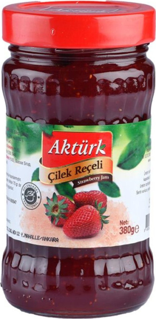 2 Adet 380Gr Çılek Reçelı