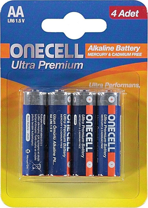 Ultra Premium Alkalin Aa Boy Pil 4Lü (2 Adet)
