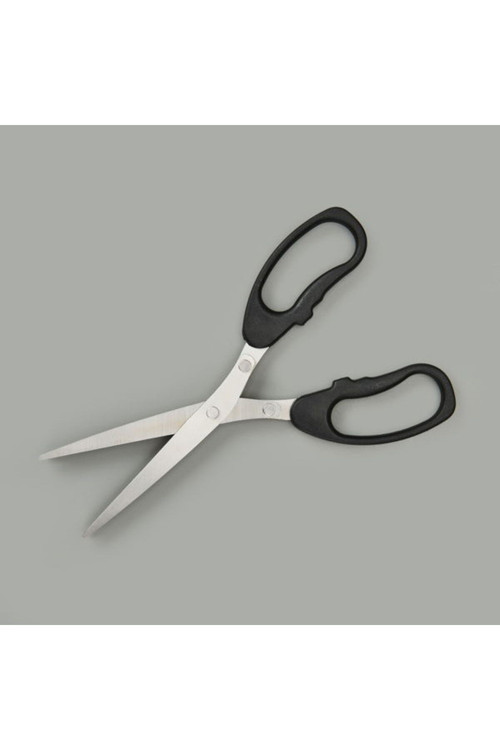 Mutfak Makası - Siyah / Gri - 19 Cm