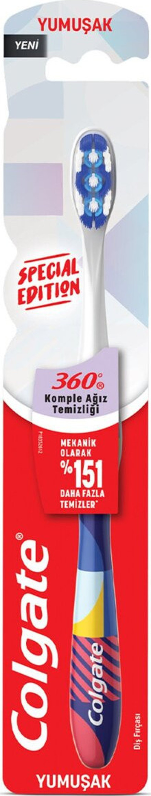 360 Special Edition Yumuşak Diş Fırçası 3 Adet