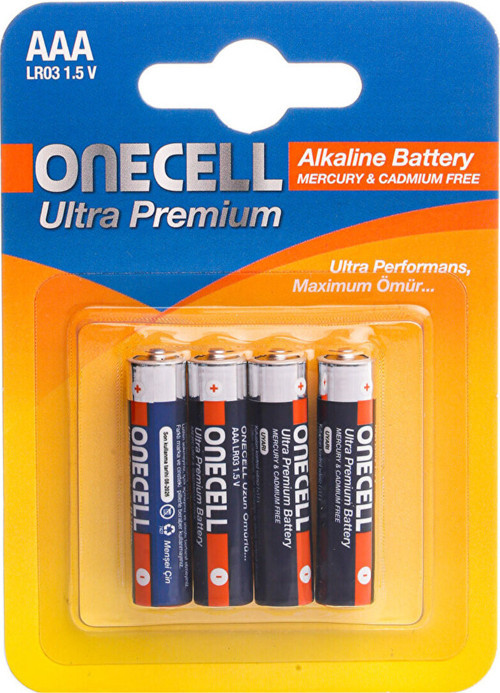 Ultra Premium Alkalin Aaa Boy Pil 4Lü (5 Adet)