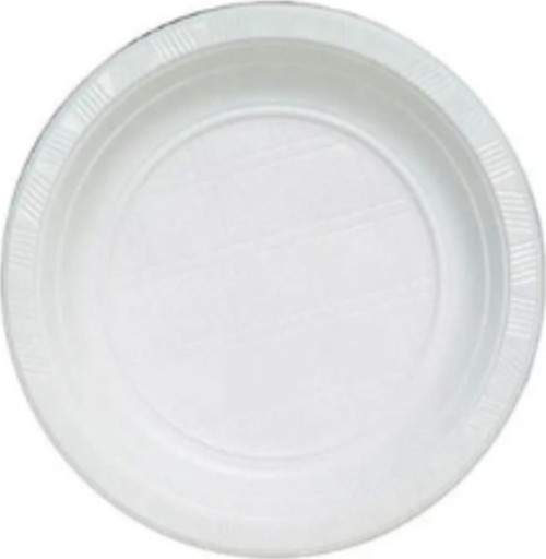 4'Lü Plastik Tabak 17 Cm. 100'Lü