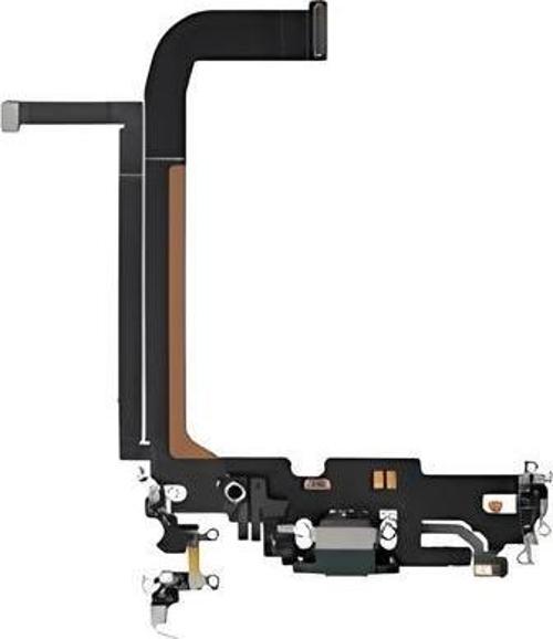 İphone 13 PRO MAX Şarj Soketi Kulaklık Soketi Full SİYAH Orijinal