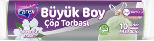 Cop Trb. Buz. Buyuk Yasemin Kokulu 10'Lu 3 Adet