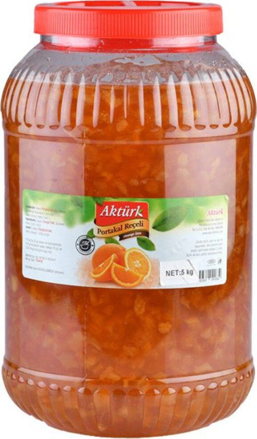5 Adet 5Kg Portakal Reçelı