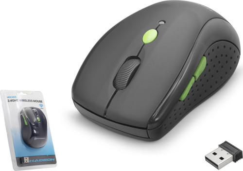 Kablosuz Mouse 800/1600 Dpi (HDX3405Si̇yah)
