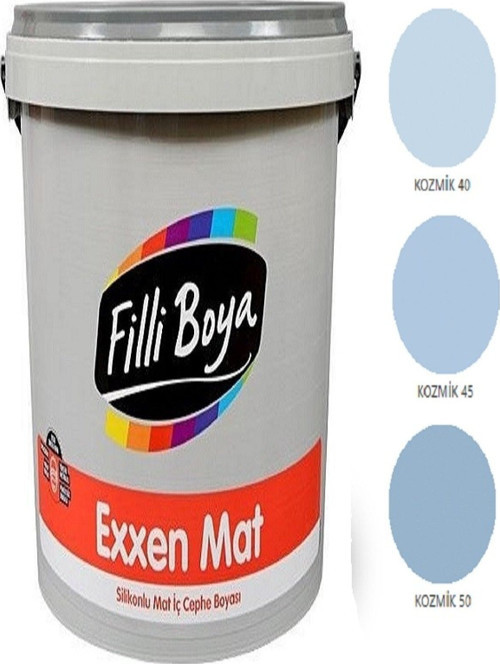 Exxen Mat Silikonlu Mat Iç Cephe Boyası 15lt (kozmik 40)