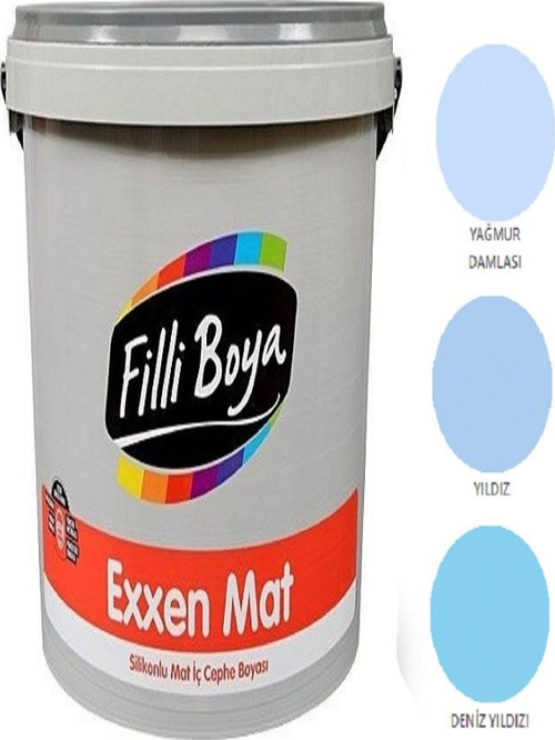 Exxen Mat Silikonlu Mat Iç Cephe Boyası 15lt (deniz Yıldızı)