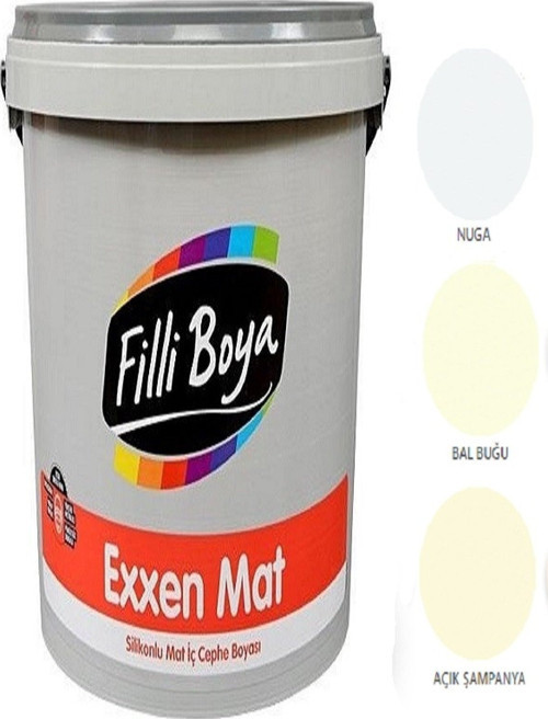 Exxen Mat Silikonlu Mat Iç Cephe Boyası 15lt (bal Buğu)