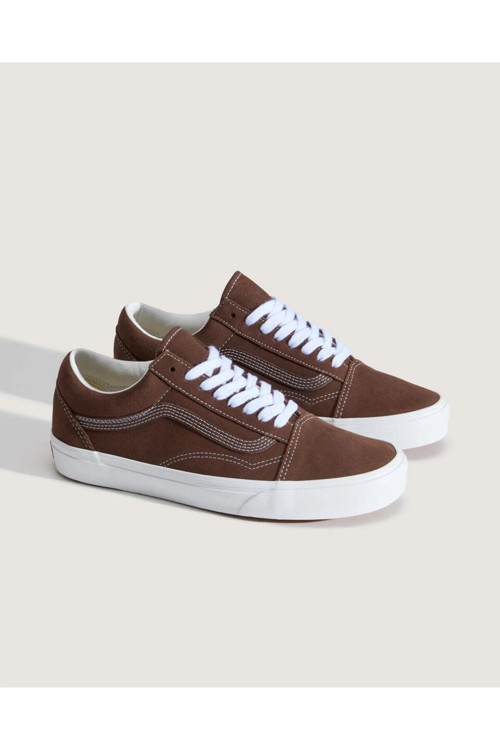 Old Skool Uniseks Kahverengi Spor Ayakkabı - VN000D9Y