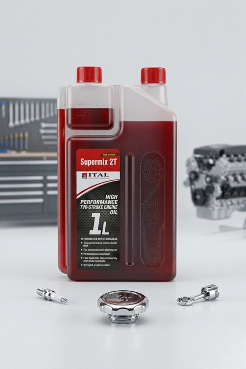 Supermix 2T Zamanlı Ölçekli Motor Yağı 1L