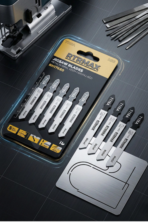 Rtrmax RH17660 Metal Normal Kesim Dekupaj Testere Ağzı