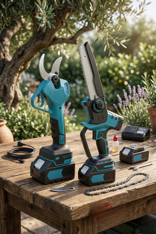 Mur-Cell Akülü Testere Ve Makas 2 Li Set