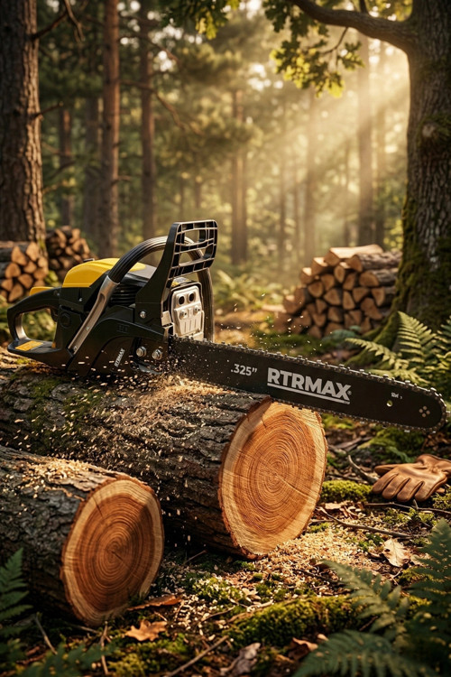 Rtrmax Rtm960 Benzinli Ağaç Motoru 56cc 50 cm Pala
