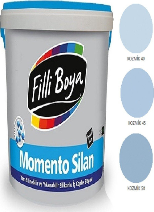Momento Silan Tam Silinebilir Yıkanabilir Silikonlu Ipek Mat Boya 2,5lt (kozmik 45)