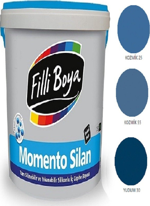 Momento Silan Tam Silinebilir Yıkanabilir Silikonlu Ipek Mat Boya 1,25lt (kozmik 25)