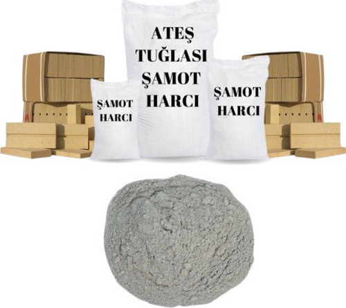 Şamot Harcı Ateş Tuğlası Örgü Harcı 1 Kg