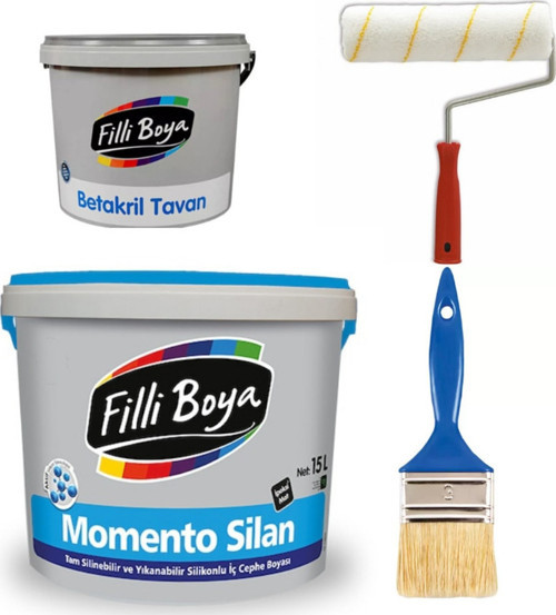 Momento Silan Tam Silinebilir Ve Yıkanabilir Silikonlu Ipek Mat Iç Cephe Boyası 2,5 Lt