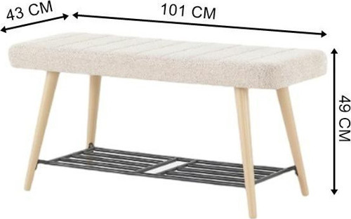 Berrak Bench 100 cm