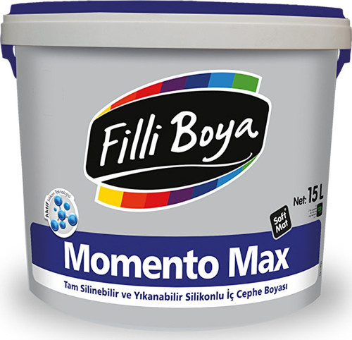 Momento Max Silinebilir Soft Mat Içcephe Duvar Boyası 15 Lt Ipeksi60