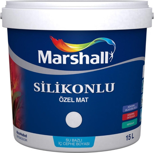 Silikonlu Özel Mat Iç Cephe Boyası 15 L.