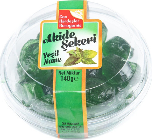 Yeşil Naneli Akide Şekeri 140 gr