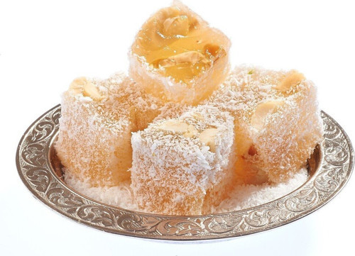 Hindistan Cevizli Fındıklı Lokum-250 g