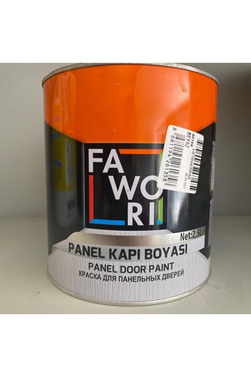 BOYA PANEL KAPI BOYASI BEYAZ 2,5 LT
