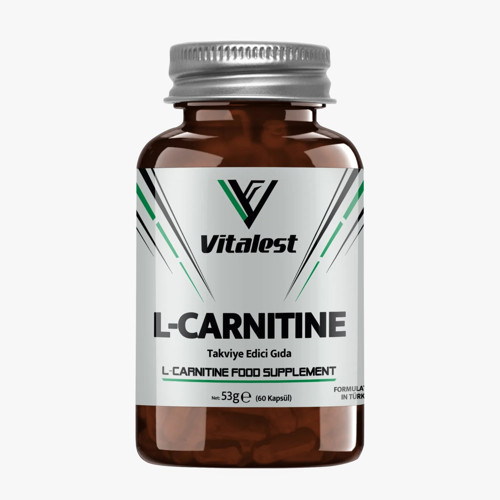L-Carnitine 1500 mg 60 Kapsül | Yeşil Çay Ekstresi + B3 B6 B12 Vitaminli L-Karnitin Takviyesi