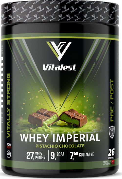 Whey Protein Fıstıklı Çikolata 988g | 27g Protein, 9g BCAA, 7.5g Glutamin